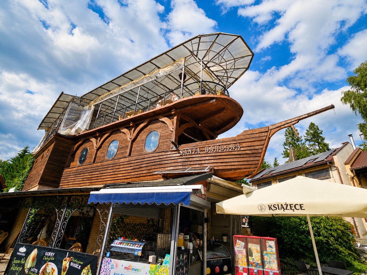 Restauracja Santa Barbara, Solina