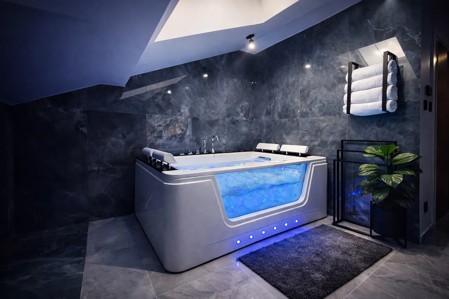 Jacuzzi i sauna